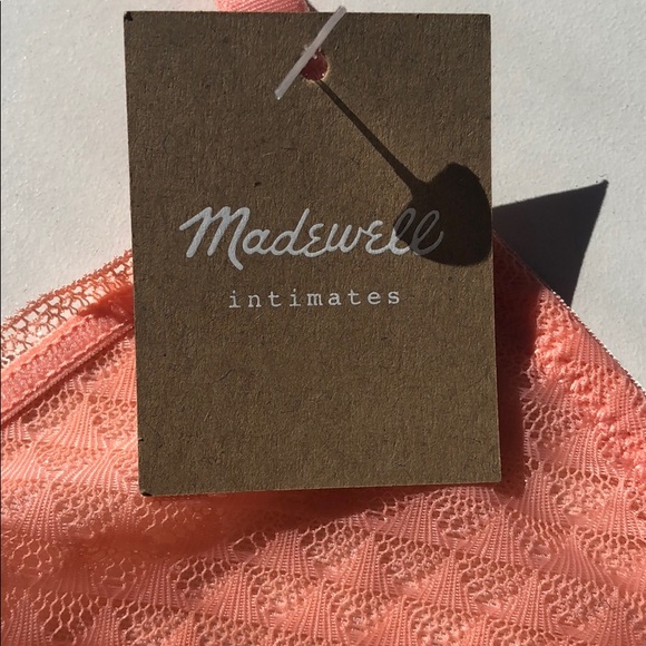 NWT!! Madewell Geo Mesh Bralette - Picture 3 of 5